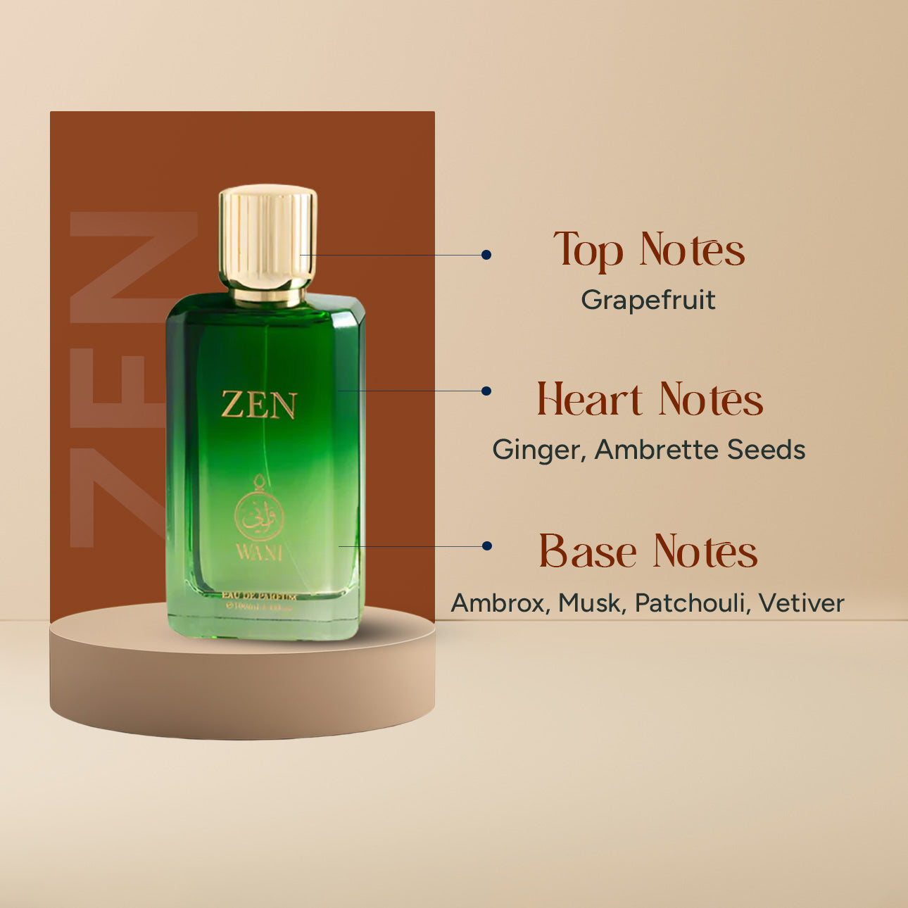 Zen(100 ml) - Long Lasting Perfume for Men