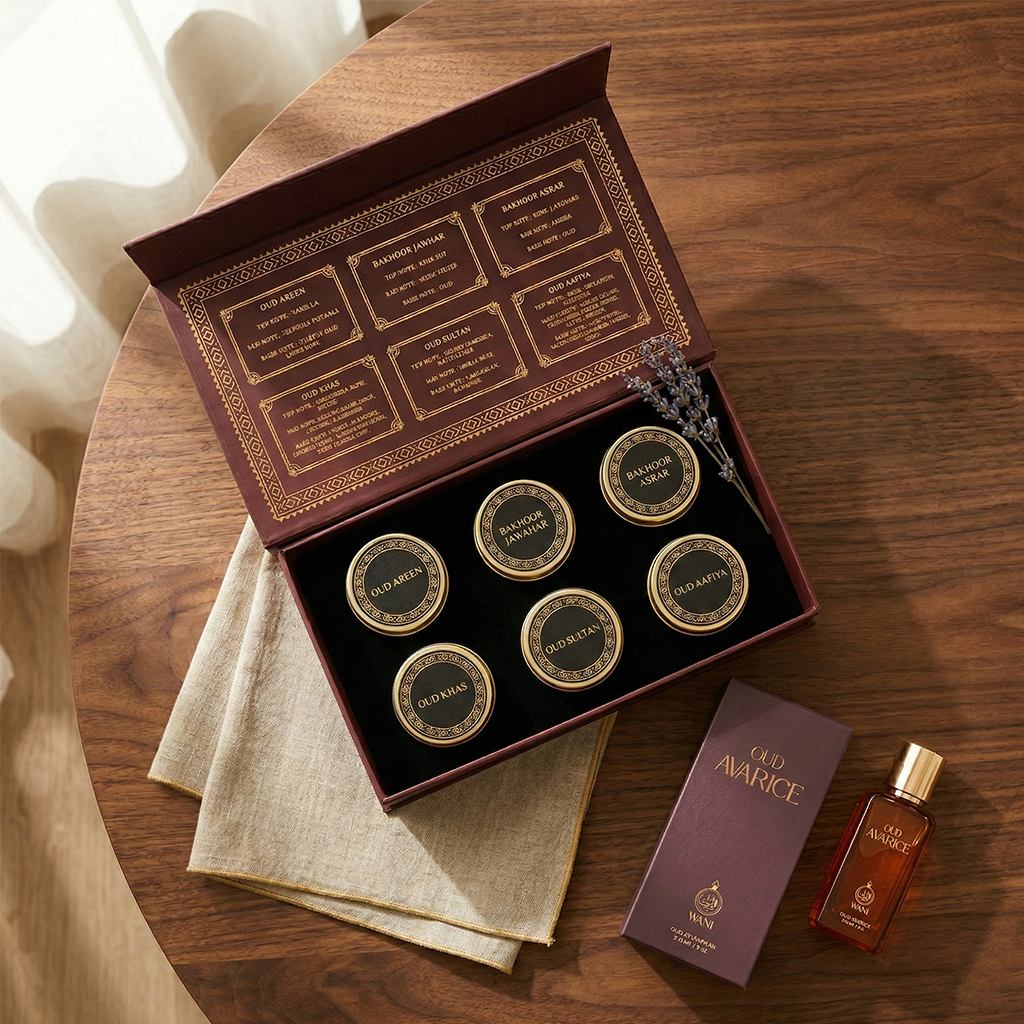 Bakhoor Discovery Set + Oud Avarice