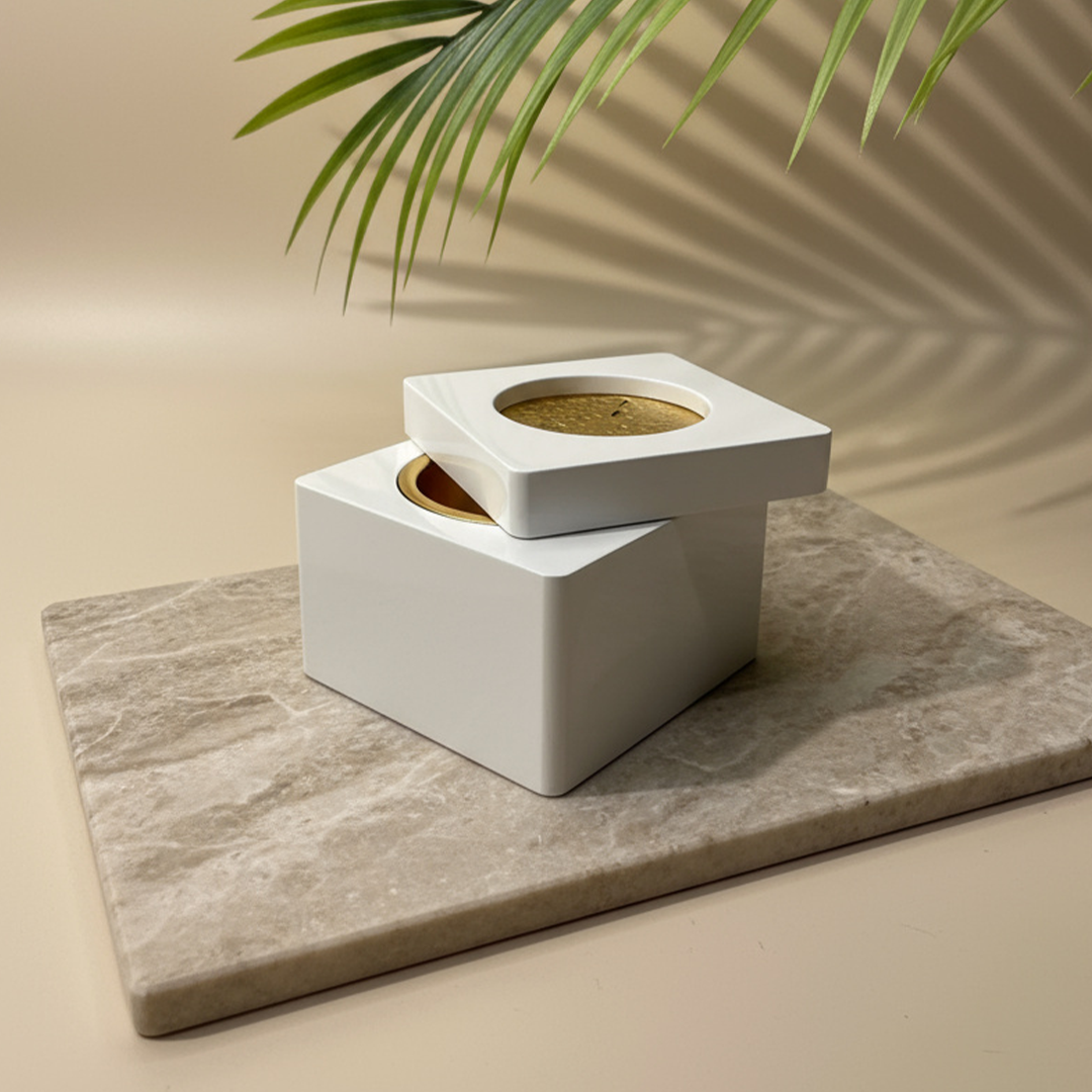 Bakhoor Discovery Box + Noor Al Oud White Burner + Tong