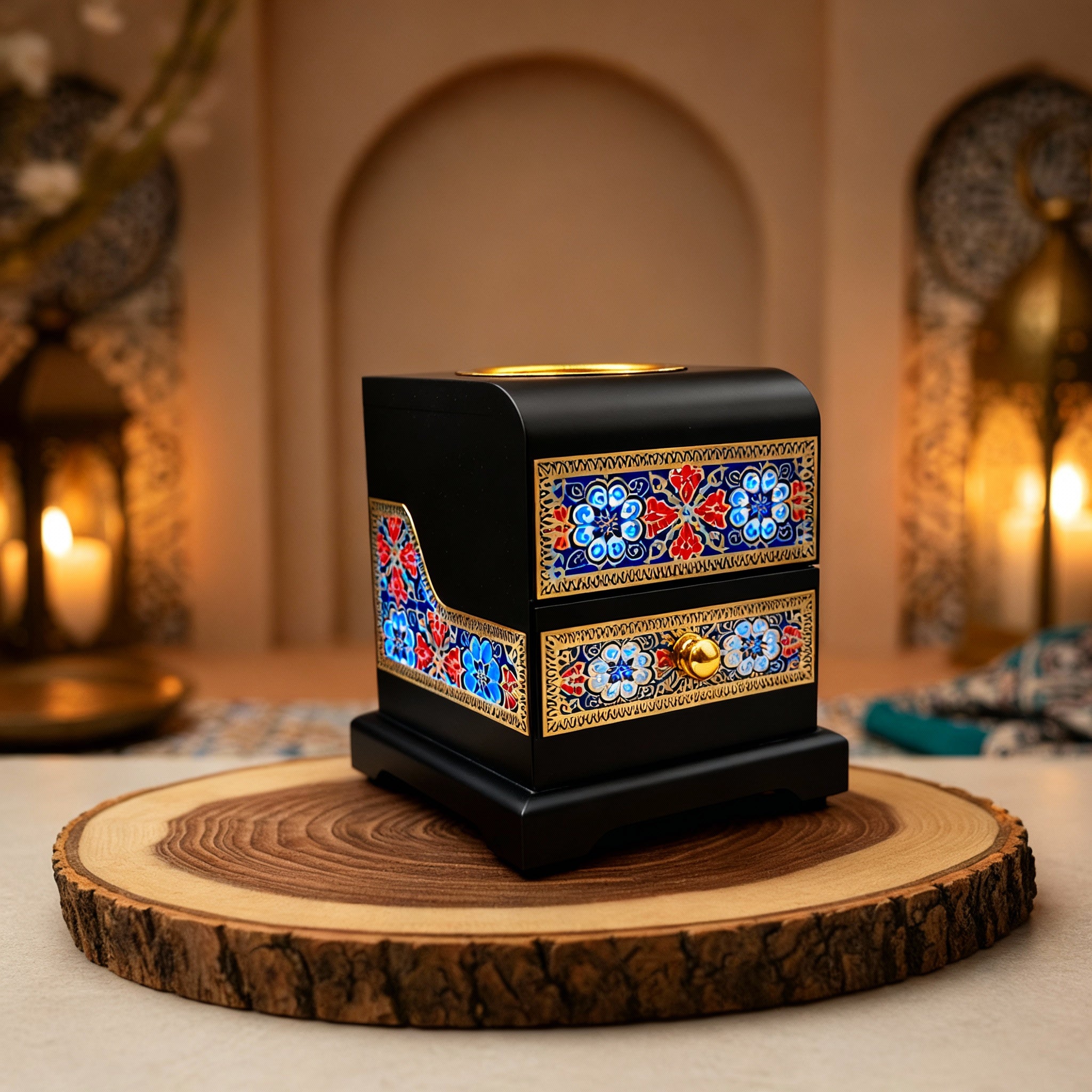 Mirage Royale Black & Gold Bakhoor Burner