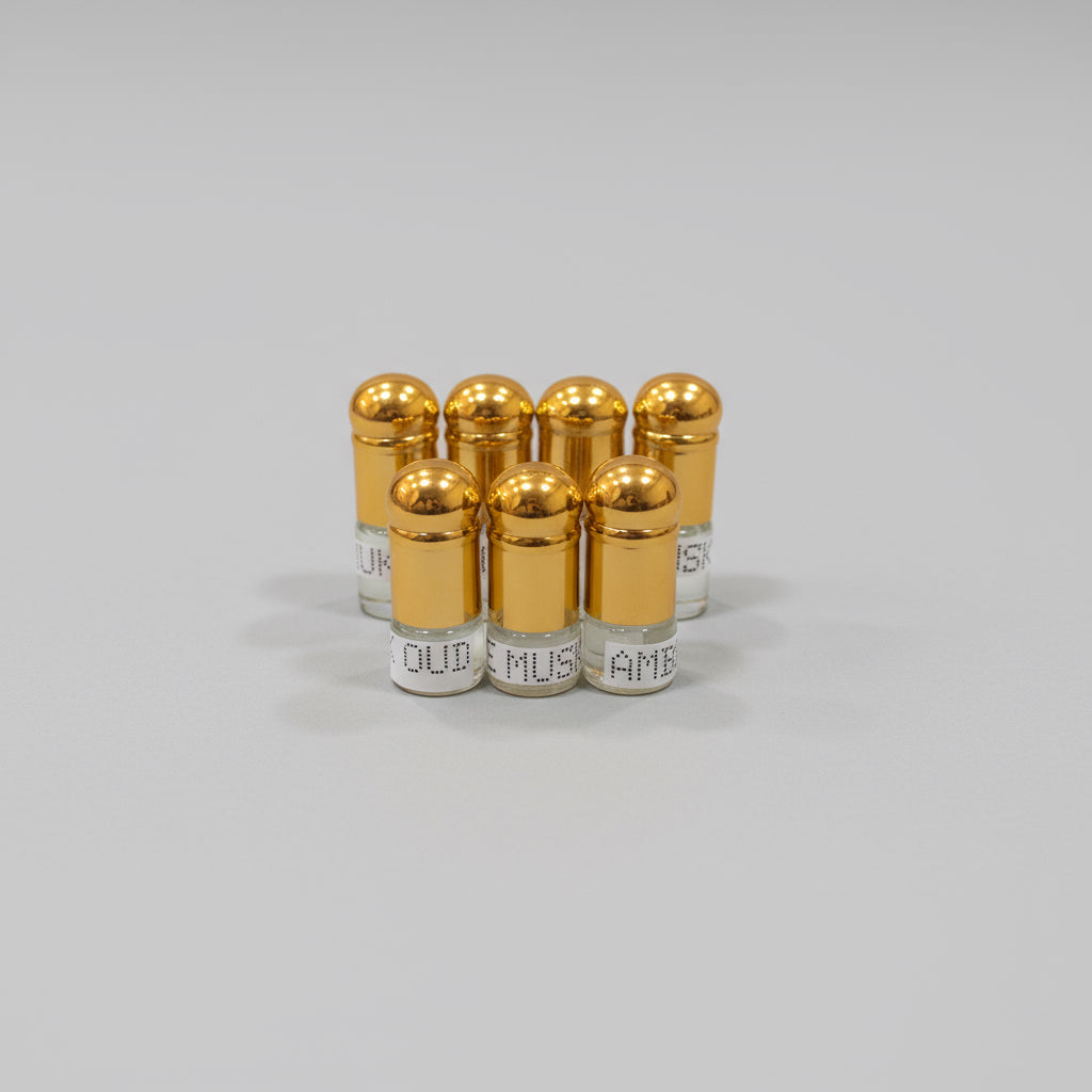 Perfume Oil Roll-On Sample Set(Pack of 7)