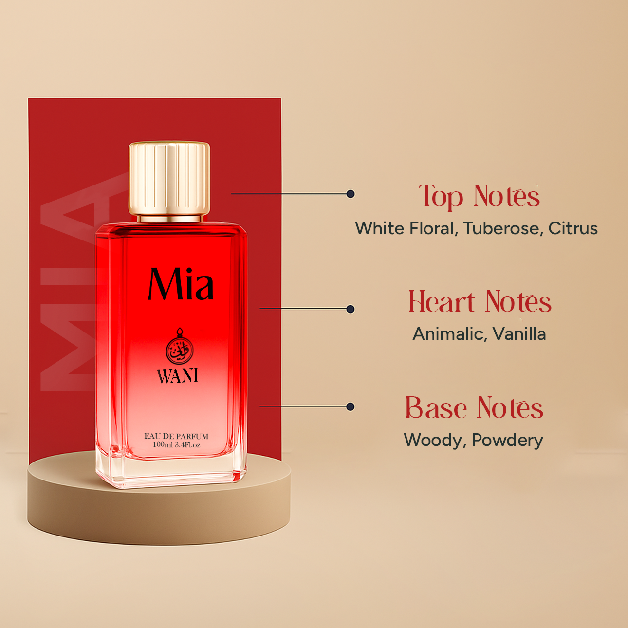 Mia - Women (100 ml/3.4 floz)