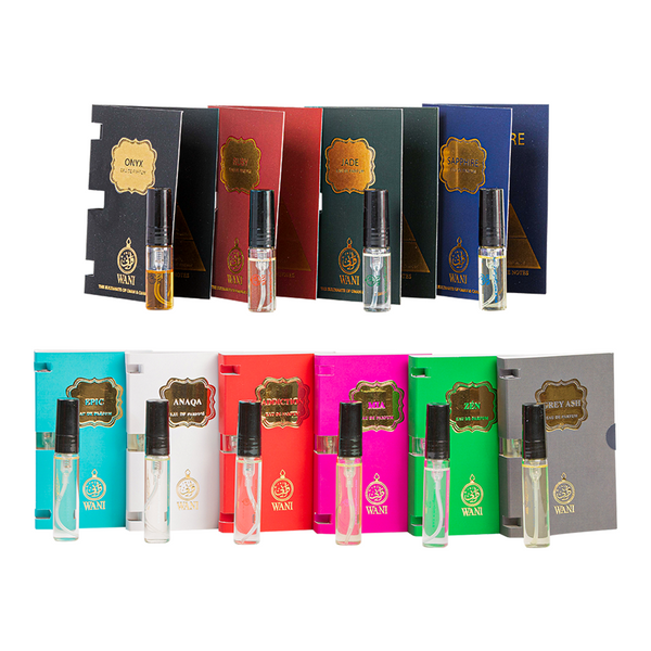 Wani Travel Size Perfume Sample Set 